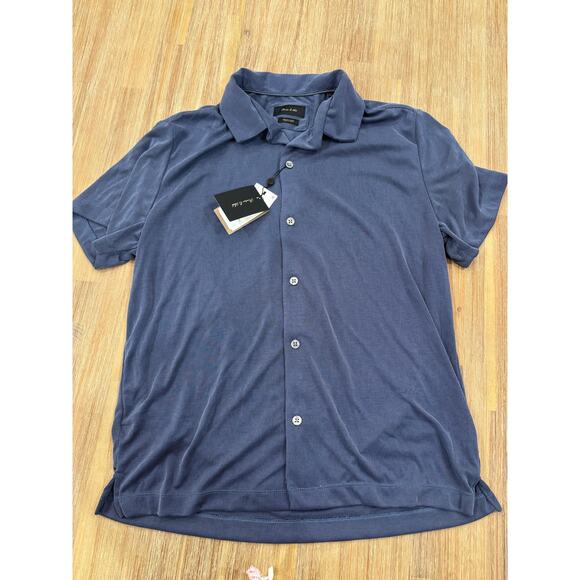 Porter & ash Other - NWT Porter & Ash Mens Shirt Button Down Soft Modal Blend Blue Navy Large